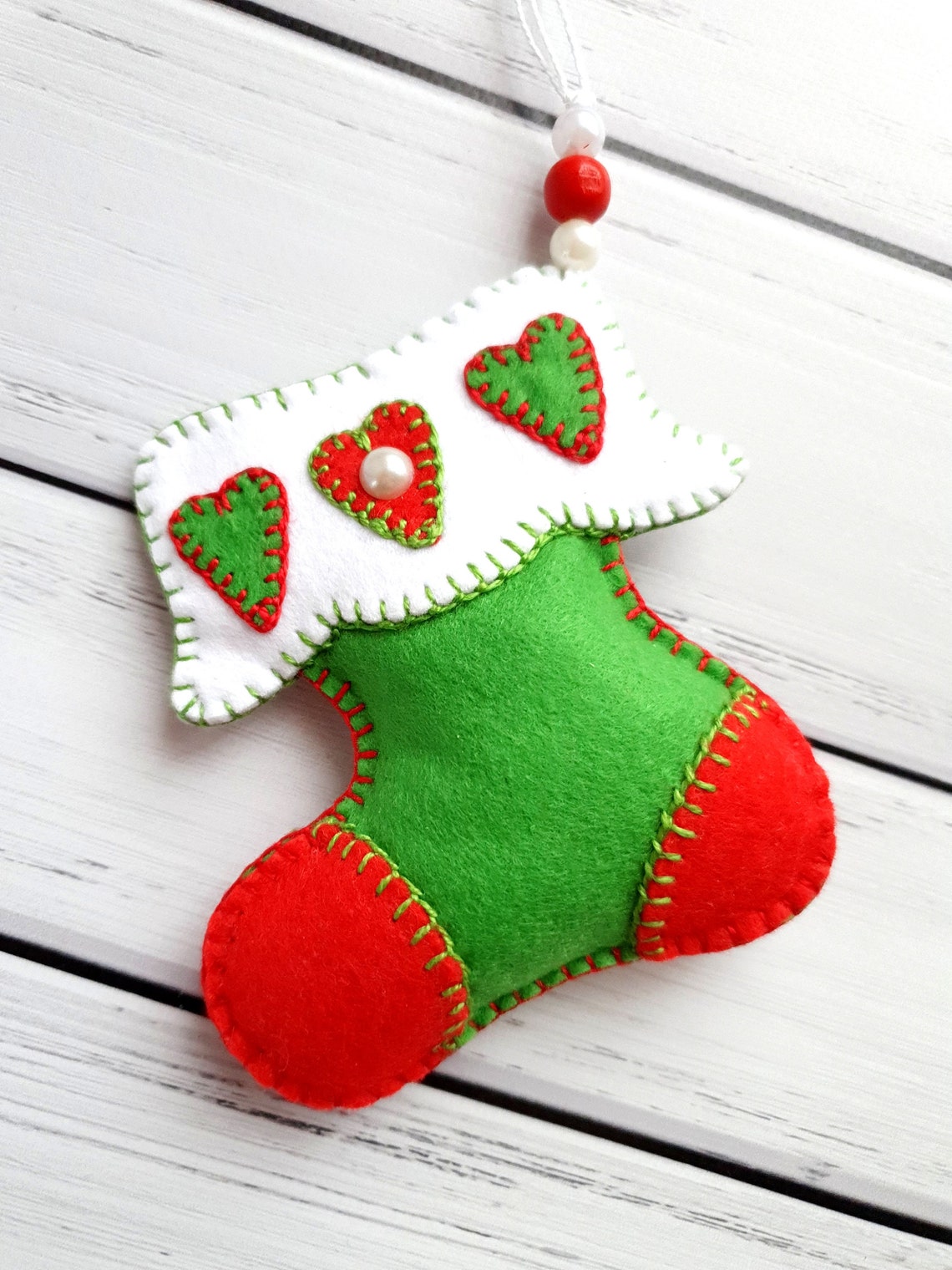 Christmas decoration made of felt. Christmas tree decoration  Etsy
