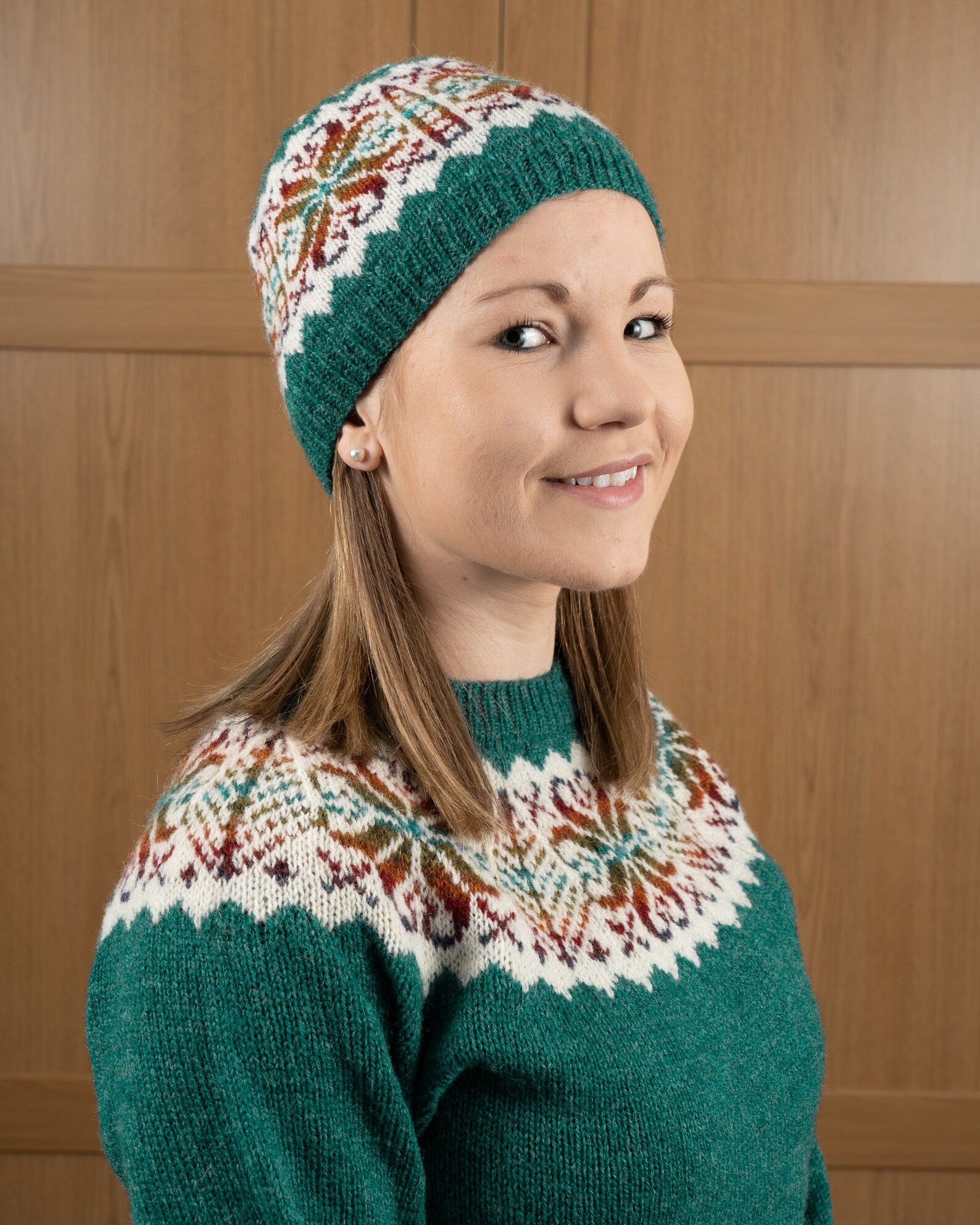 Shetland Wool Fair Isle Yoke Jumpers in Colours Matching the Etsy UK