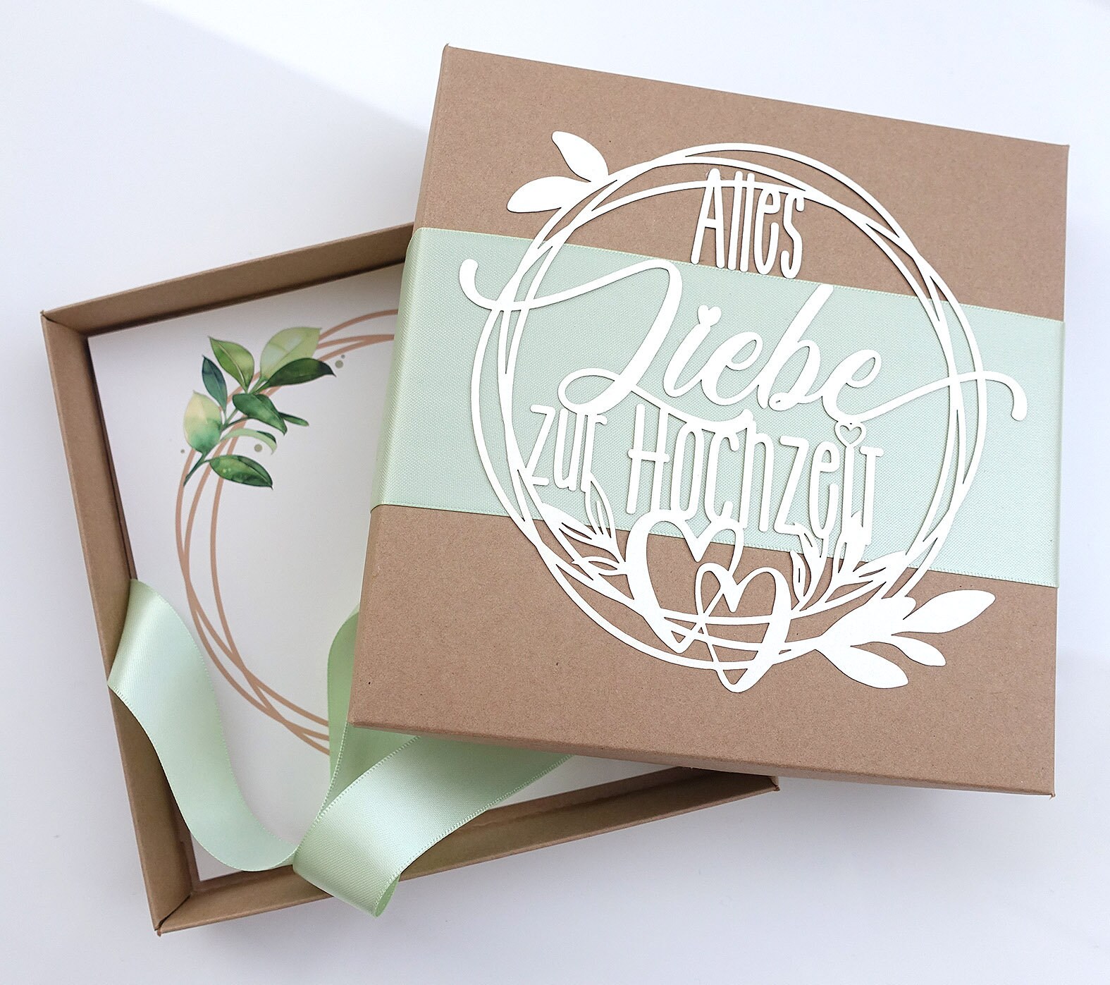 Geschenk Box zur Hochzeit Etsy.de