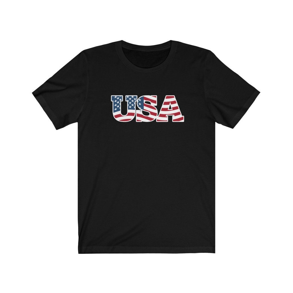 USA t shirt, America printed t shirt for 4th of July, Independence Day ...