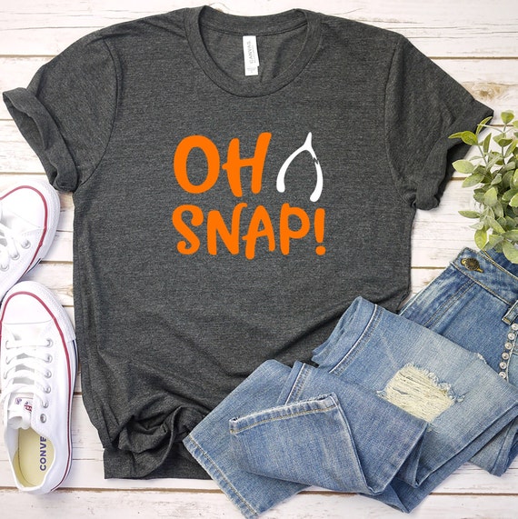 Oh Snap Thanksgiving tshirt, womens tshirt, fall tshirt, thanksgiving tshirt, shirt for her, womens tee, fall thanksgiving shirt