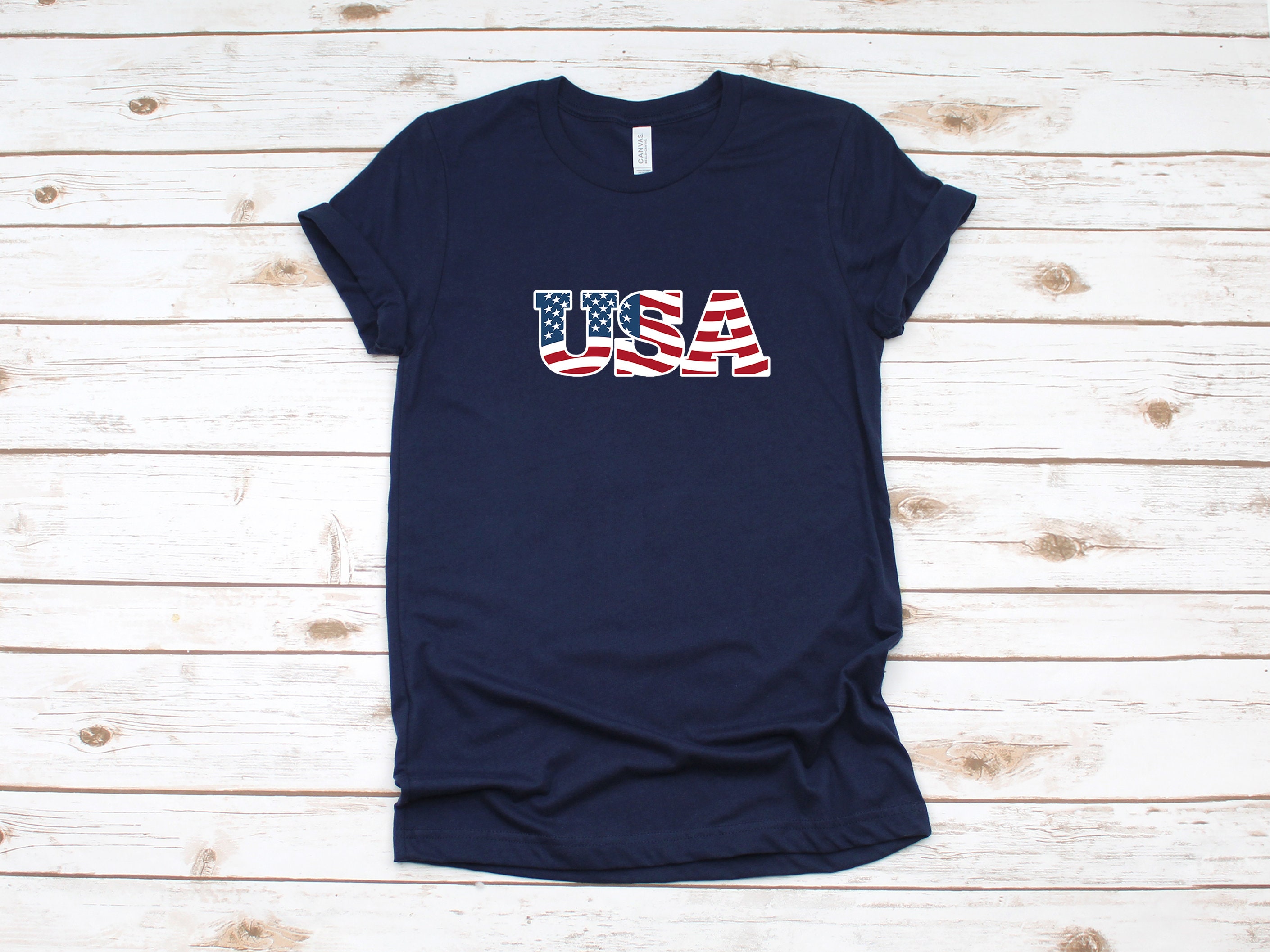 USA t shirt, America printed t shirt for 4th of July, Independence Day