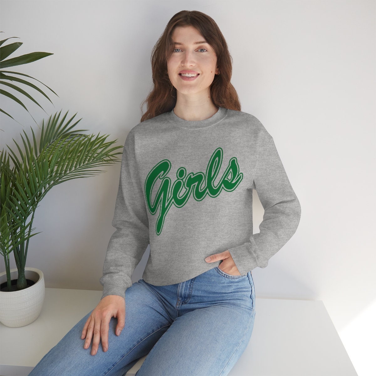 Girls sweatshirt friends clearance