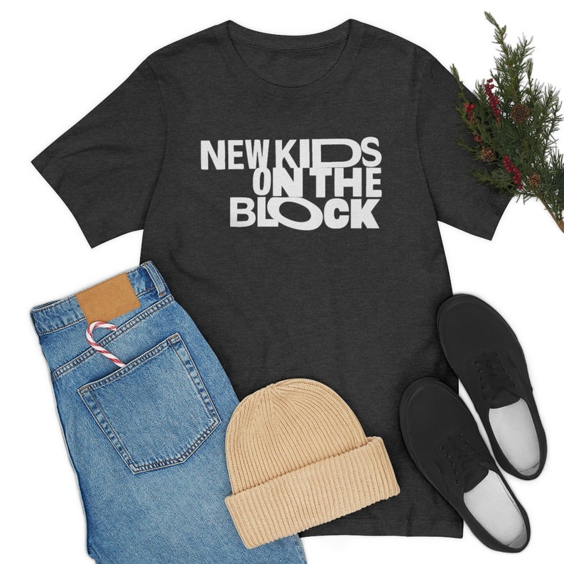 NKOTB birthday shirt New kids on the block logo birthday shirt, Blockhead vintage groupie New Kids on the Block party gift image 5