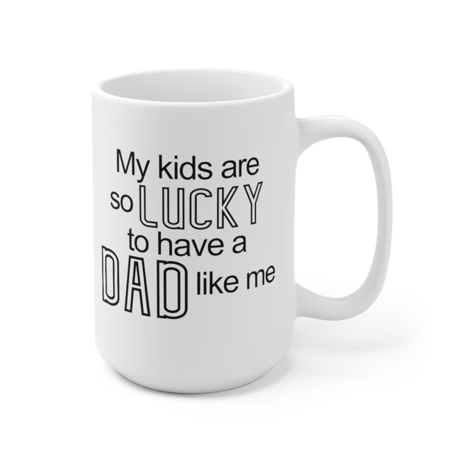 Daddy Gift Mug - Fathers Day Funny Daddy Daddysaurus Mug Cup - Foto 3