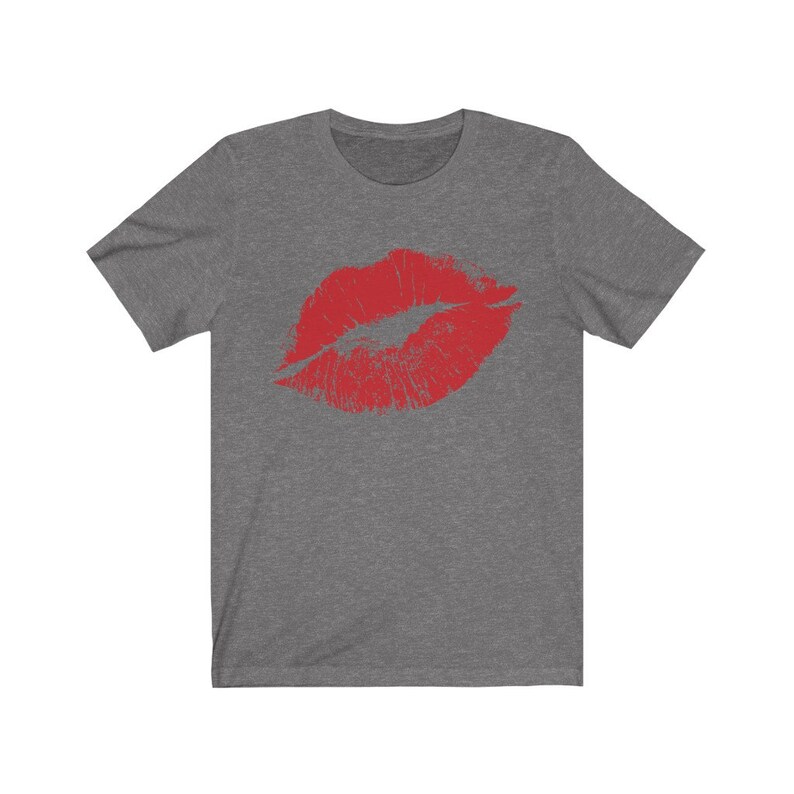 Red Lips Valentines Graphic Tee