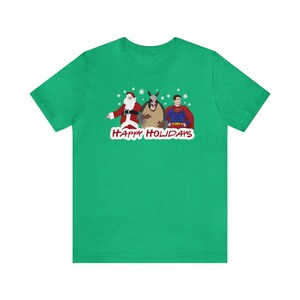 Holiday Armadillo Friendsmas T-shirt: Funny Christmas Tee image 6