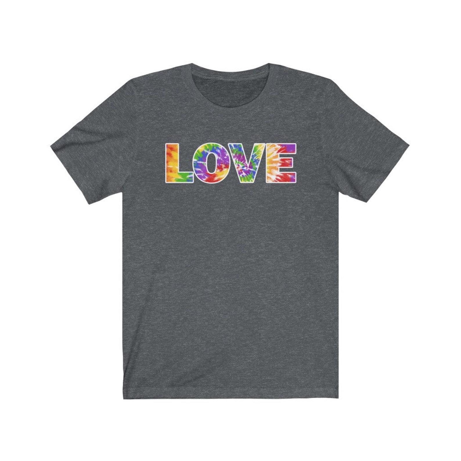 choose love tie dye t shirt