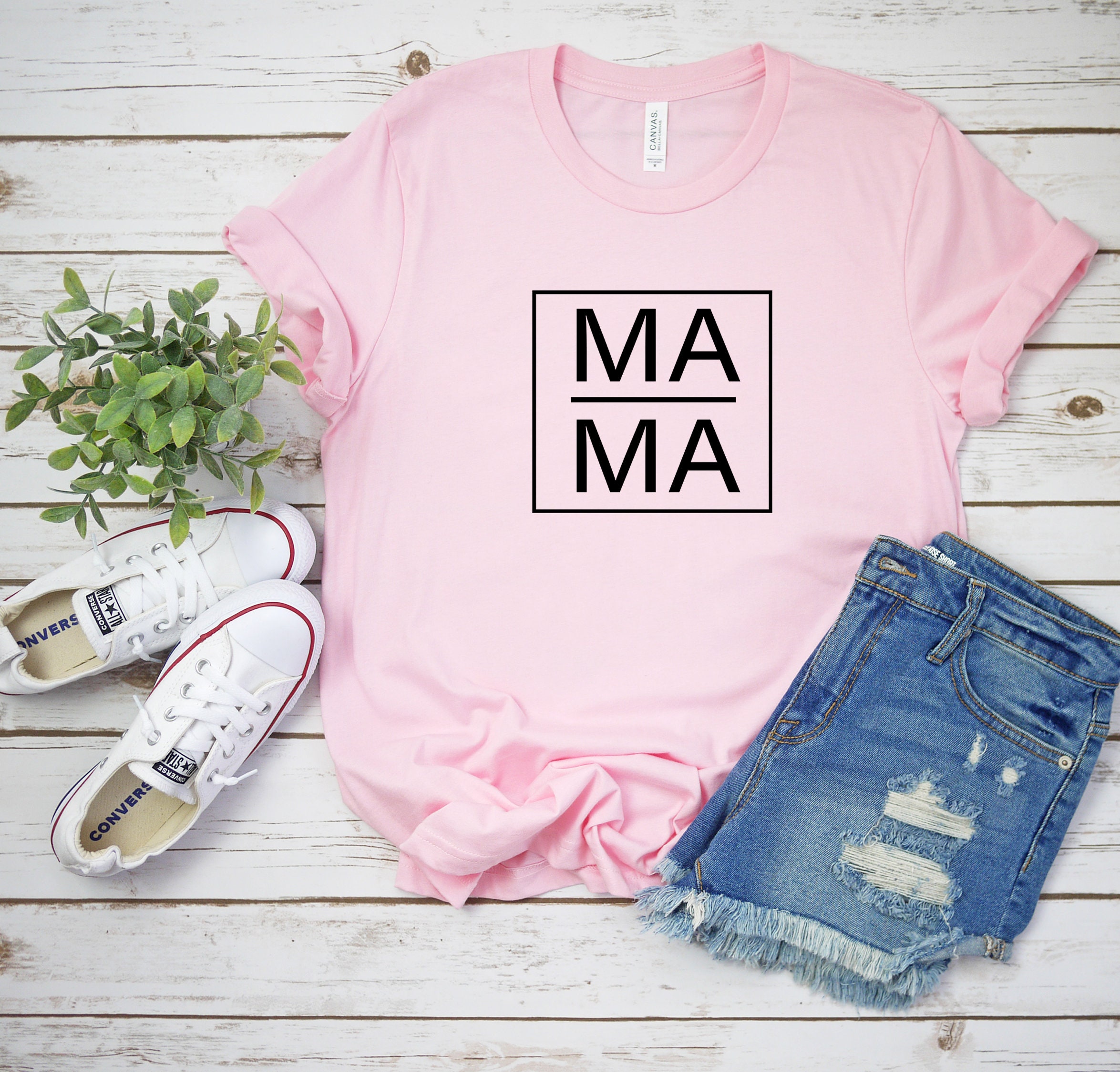 Tshirt For Mom Mama Tshirt Modern Mom T Shirt Cute Mom Tee Etsy