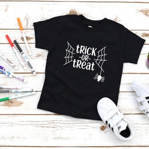 Trick or Treat Kids tshirt for kids, Halloween tee, Halloween shirt for kids, youth halloween tee, trick or treat kids tshirt