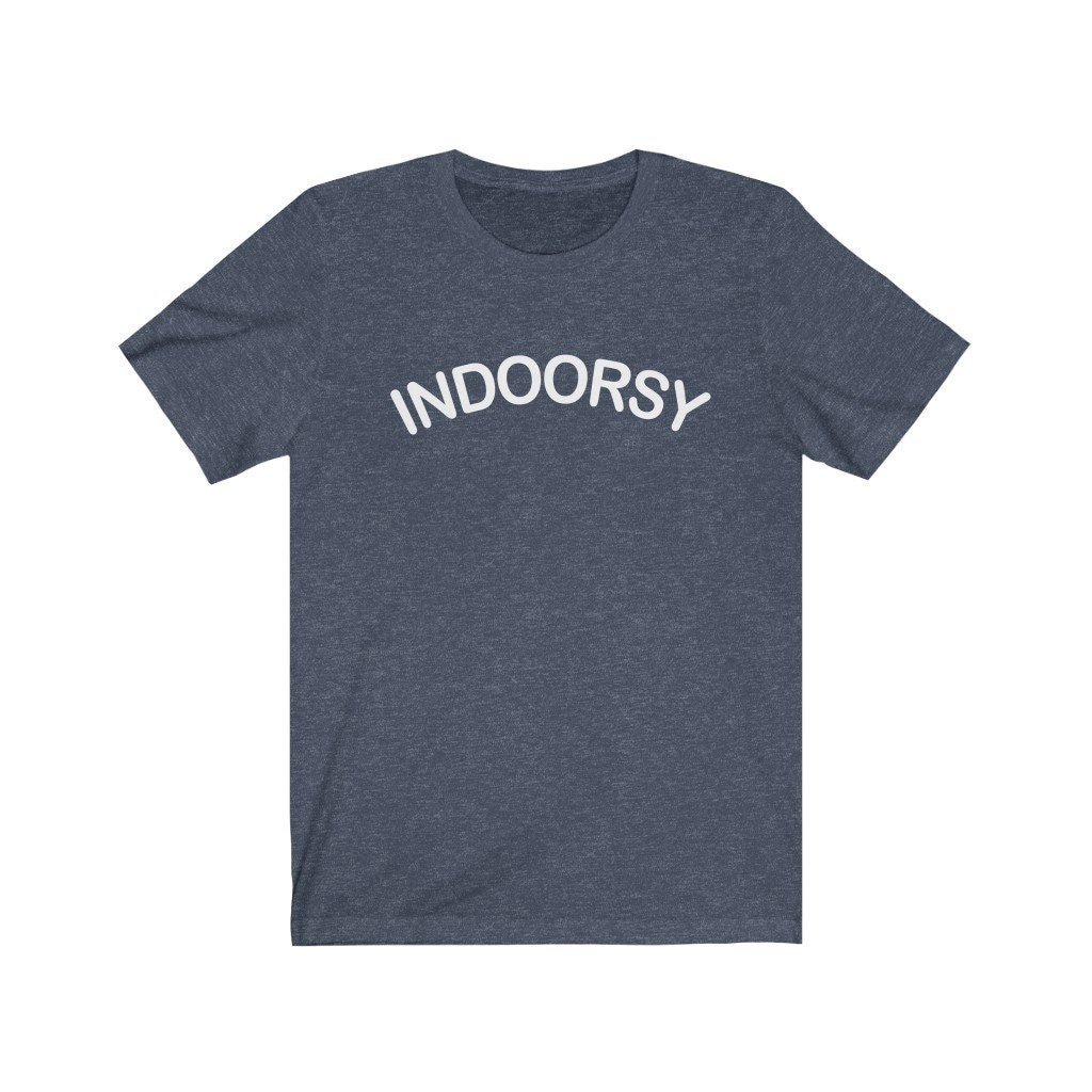 Indoorsy tshirt, Womens t-shirts, unisex adult clothing, funny tshirt ...