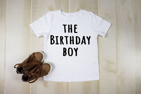 Birthday Boy Toddler T-shirt Birthday Boy Shirt, The Birthday Boy Kids Shirt, Birthday Boy Tee