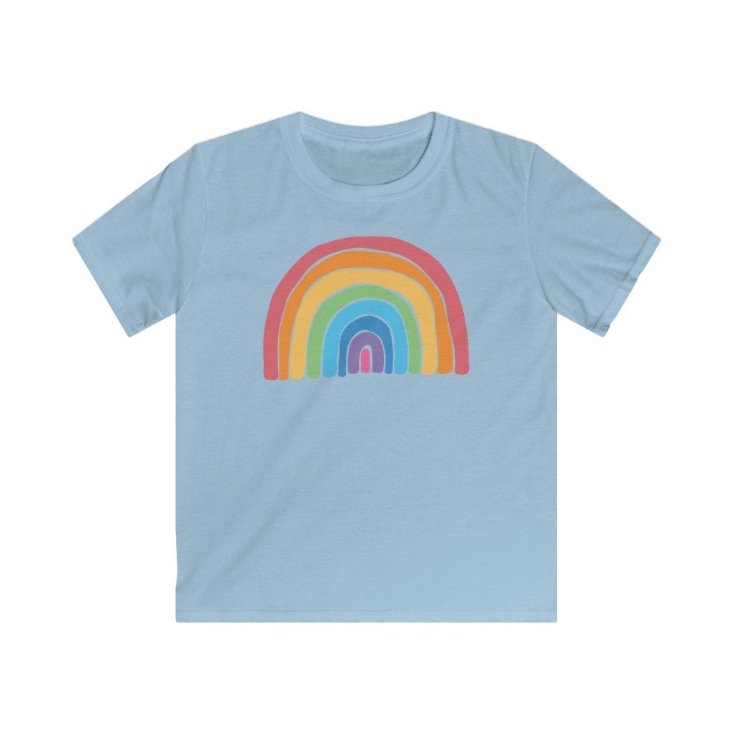 Kids Rainbow tshirt Rainbow tshirt, Choose Happy children's Clothing