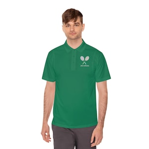 Personalized Tennis Polo Shirt: Moisture-Wicking Sportswear