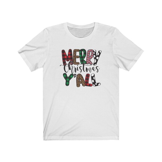 Merry Christmas Y'all Leopard Print Christmas Gift Box Xmas T-Shirt Merry Christmas Y'all Leopard Print Christmas Gift Box Xmas T-Shirt