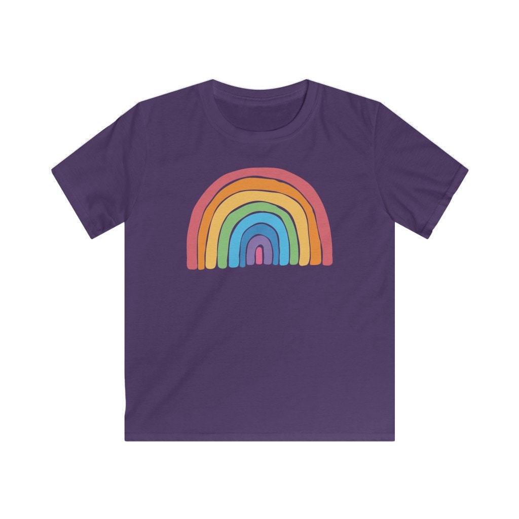 Kids Rainbow tshirt Rainbow tshirt, Choose Happy children's Clothing