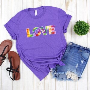 choose love tie dye t shirt