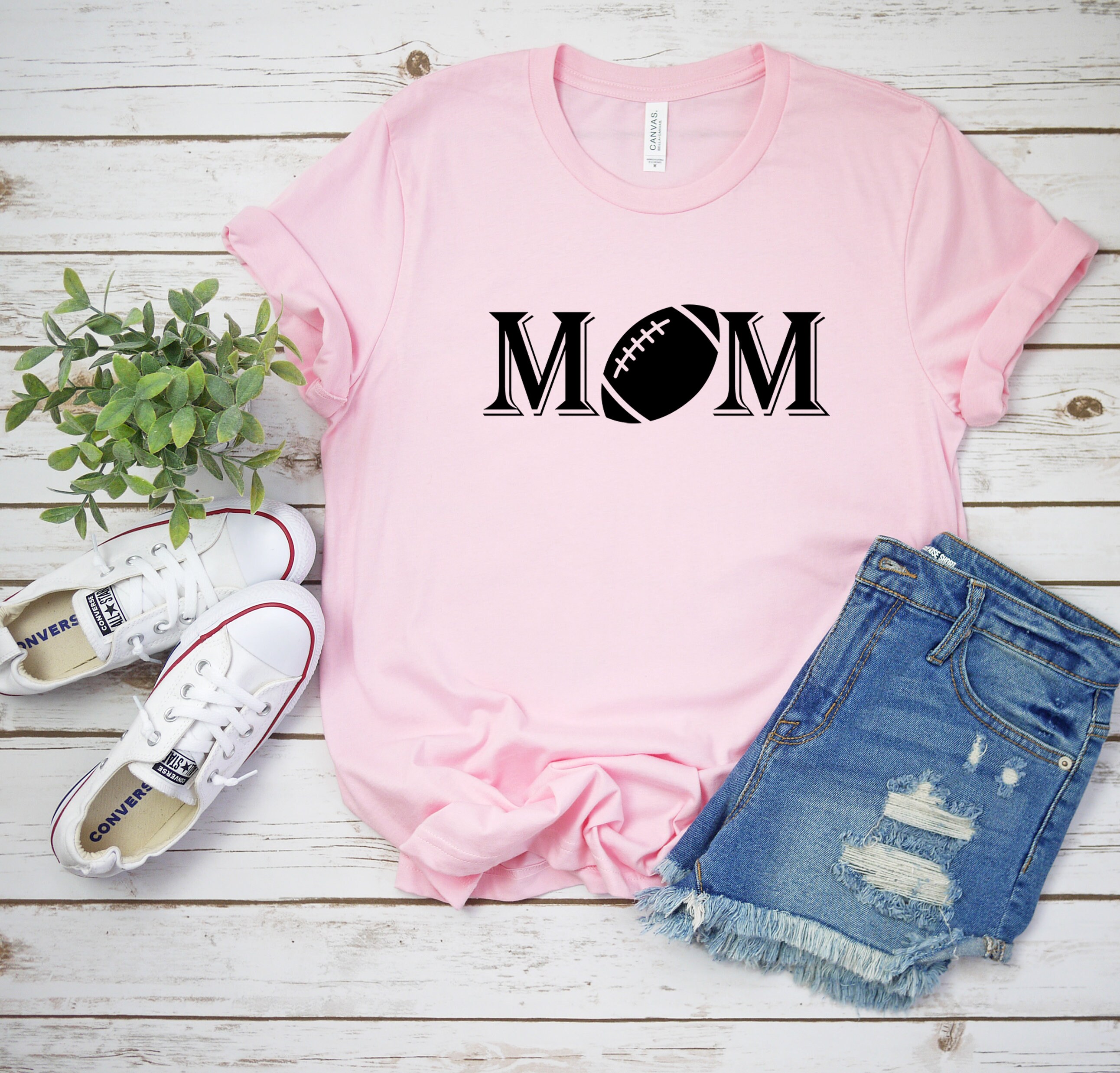 Football Mom tshirt, sports tshirts mom shirt for football, game day