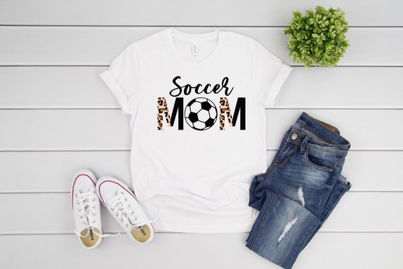 Soccer Mom Shirt, Gifts for Mom, Birthday Gifts for Her, Cute Mama Shirt, Soccer Mom T-Shirt,Mom Gift,Cute Soccer Shirt