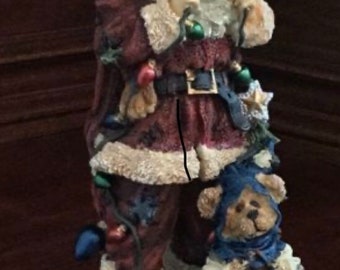boyds bears santa figurines