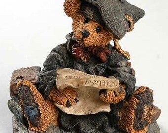 T Frasier Tan Bear Wuzzie T F Wuzzies Collection Vintage Boyd\u2019s Bear /& Friends Ornament Style 595903