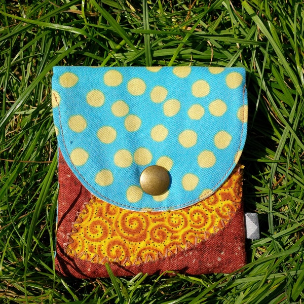 Einzelstück! colorful wallet/small purse/handy, practical purse/unique