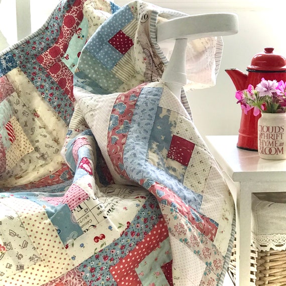 アンティークキルト ログキャビン アンティークキルト ログキャビン ☆レア☆ - メルカリ