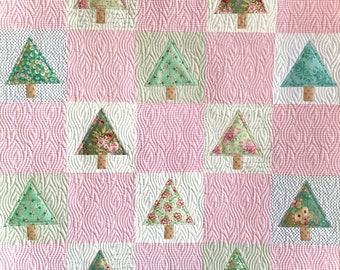 Peppermint Trees Quilt Pattern