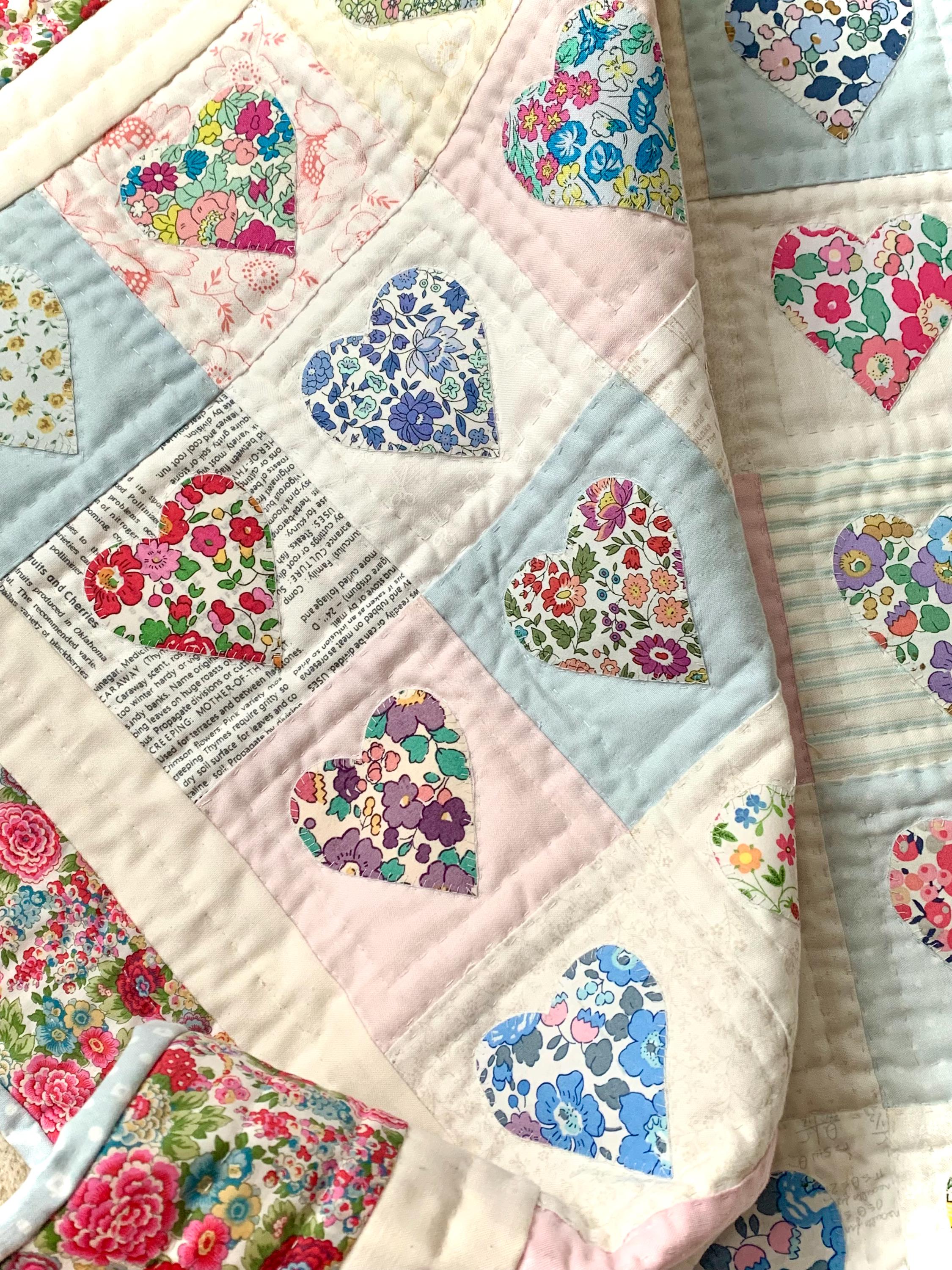 Heartstring Quilt Pattern Baby Heartstrings Quilt Pattern - Etsy