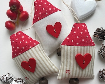 Jingle Bell Houses Pattern