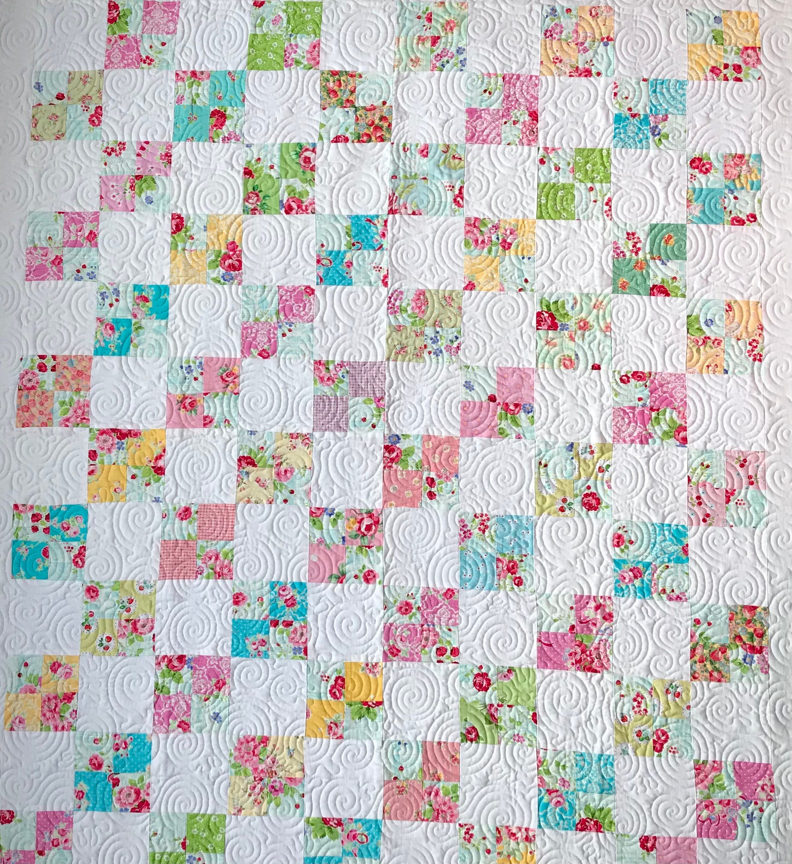 Easy Four Patch Quilt Pattern - Etsy