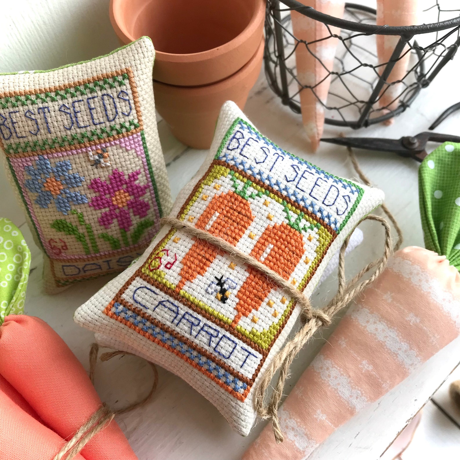 Pachet Pattern Carrot Seed Packet Pattern - Etsy