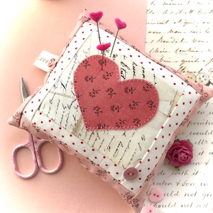 Sweetheart Pincushion Pattern