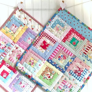 Log Cabin Doll Quilt Pattern