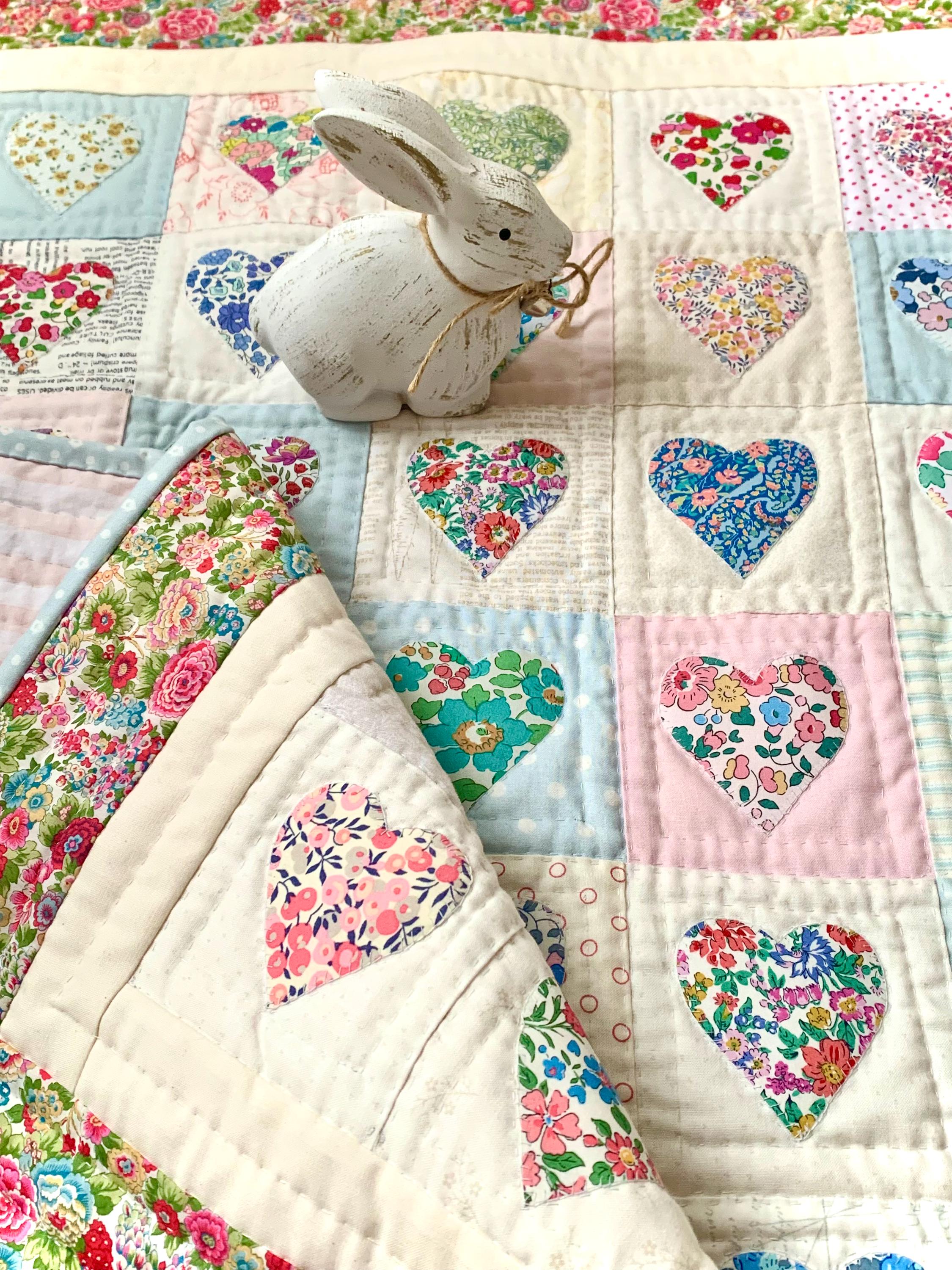 Heartstring Quilt Pattern Baby Heartstrings Quilt Pattern - Etsy