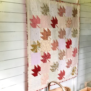 Autumn Leaves Quilt Pattern - Etsy Australia