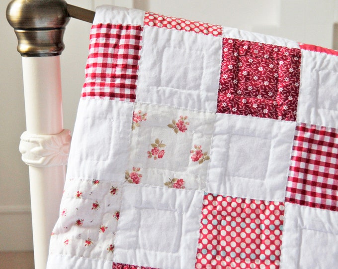Ninepatch Log Cabin Etsy