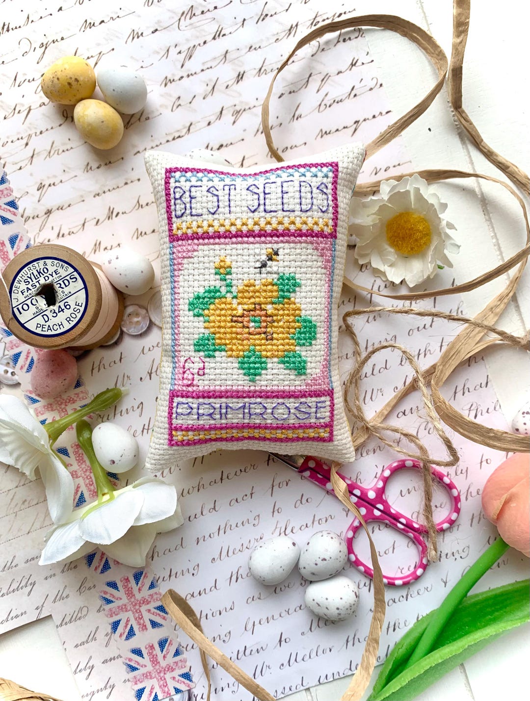 Pachet Pattern Primrose Seed Packet Pattern - Etsy