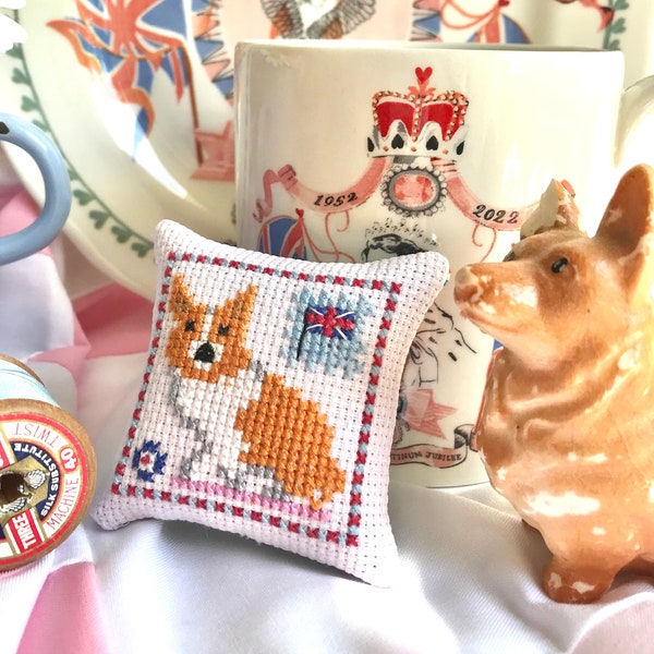 Royal Corgi Pincushion Pattern