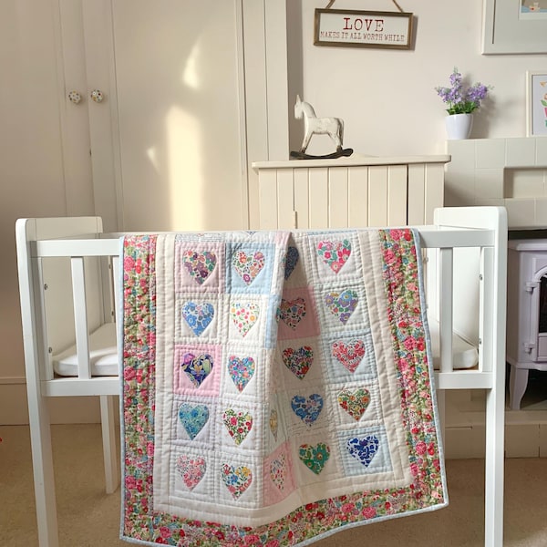 Baby Heartstrings Quilt Pattern