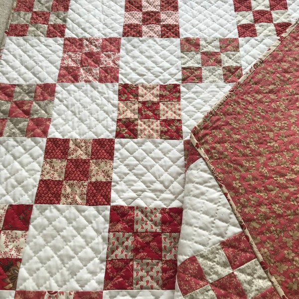 Easy Nine Patch Quilt Pattern