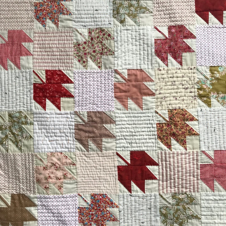 Autumn Leaves Quilt Pattern - Etsy Australia