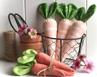 Fabric Carrots Pattern