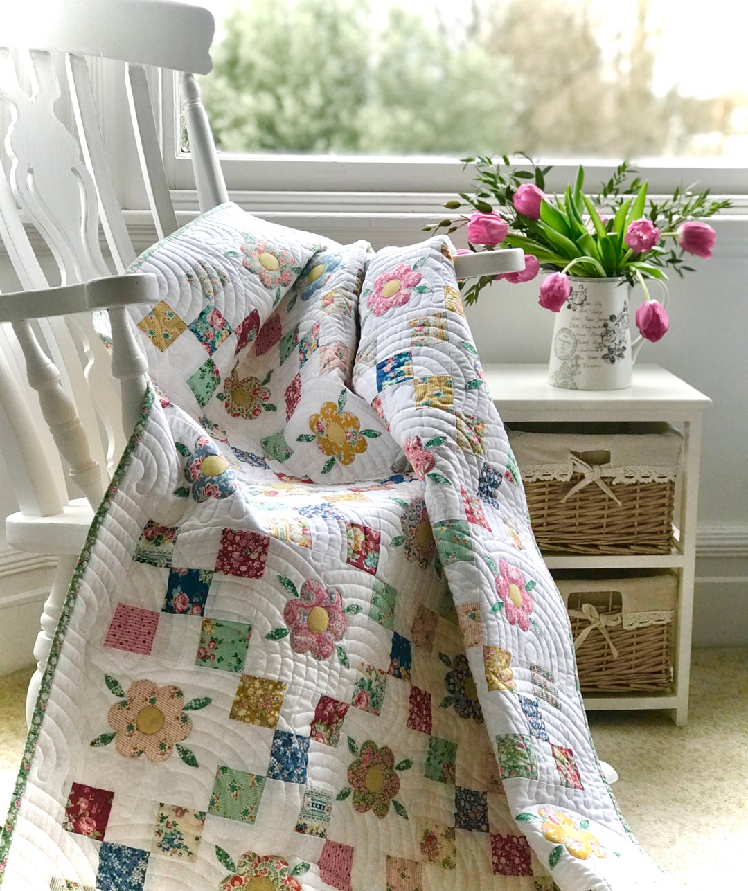 Cottage Garden Quilt Pattern photo