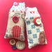 Button Houses Pattern - Etsy