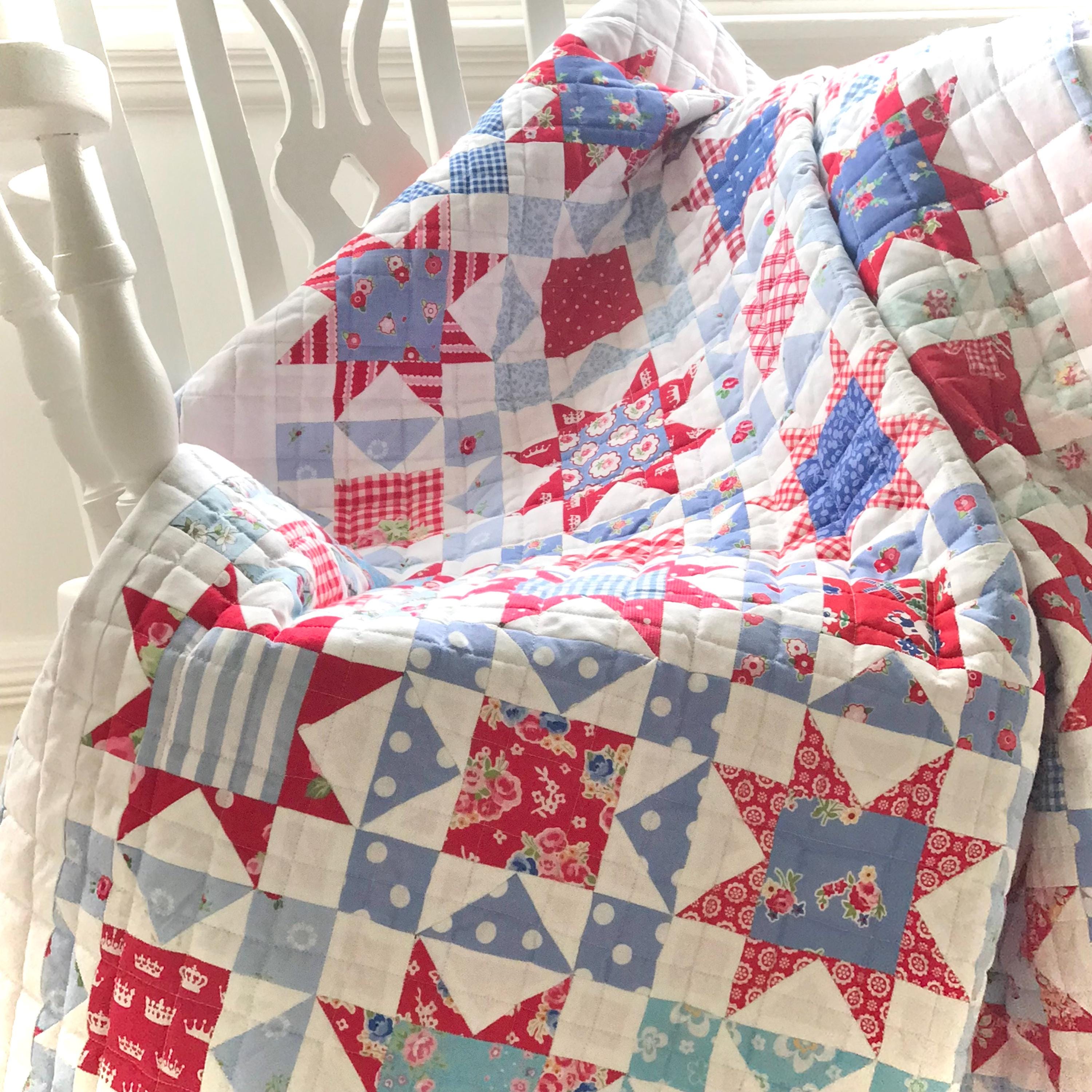 イブニングスターキルトパターン - Etsy 日本