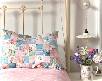 Eenvoudig patchwork kussenpatroon