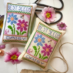 Daisy Seed Packet Pattern