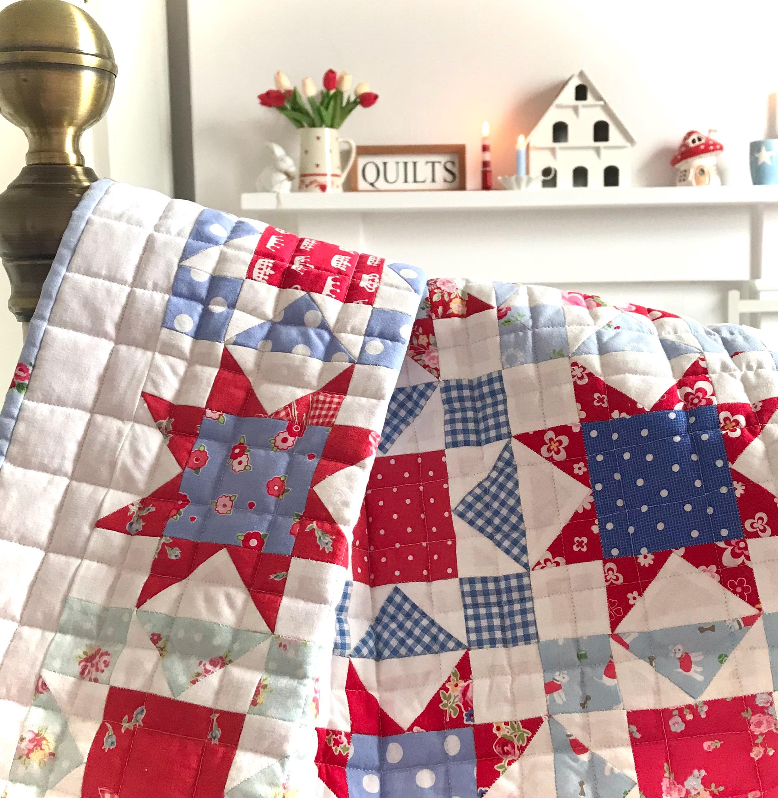 星型パターンのキルト mqdefault.jpg