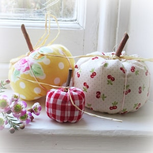 Fabric Pumpkins Pattern